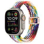 Dây đồng hồ nylon bện khóa nam châm mảnh, Dành cho Apple Watch Ultra 2 49mm, Dành cho Apple Watch Series 9 45mm