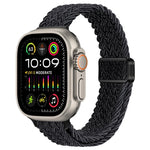 Dây đồng hồ nylon bện khóa nam châm mảnh, Dành cho Apple Watch Ultra 2 49mm, Dành cho Apple Watch Series 9 45mm