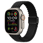 Dây đồng hồ nylon bện khóa nam châm mảnh, Dành cho Apple Watch Ultra 2 49mm, Dành cho Apple Watch Series 9 45mm