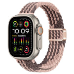 Dây đồng hồ nylon bện khóa nam châm mảnh, Dành cho Apple Watch Ultra 2 49mm, Dành cho Apple Watch Series 9 45mm