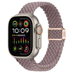 Dây đồng hồ nylon bện khóa nam châm mảnh, Dành cho Apple Watch Ultra 2 49mm, Dành cho Apple Watch Series 9 45mm