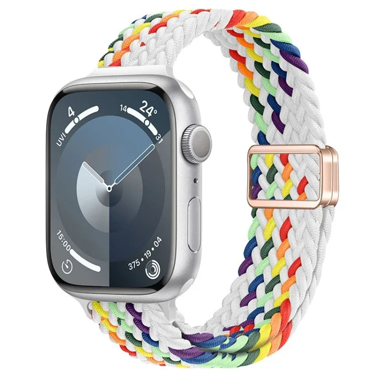 Dây đồng hồ nylon bện khóa nam châm mảnh, Dành cho Apple Watch Ultra 2 49mm, Dành cho Apple Watch Series 9 45mm