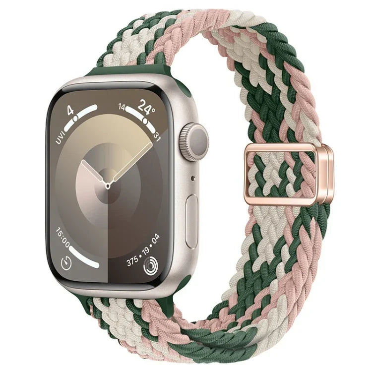 Dây đồng hồ nylon bện khóa nam châm mảnh, Dành cho Apple Watch Ultra 2 49mm, Dành cho Apple Watch Series 9 45mm