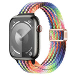 Dây đồng hồ nylon bện khóa nam châm mảnh, Dành cho Apple Watch Ultra 2 49mm, Dành cho Apple Watch Series 9 45mm