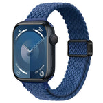 Dây đồng hồ nylon bện khóa nam châm mảnh, Dành cho Apple Watch Ultra 2 49mm, Dành cho Apple Watch Series 9 45mm