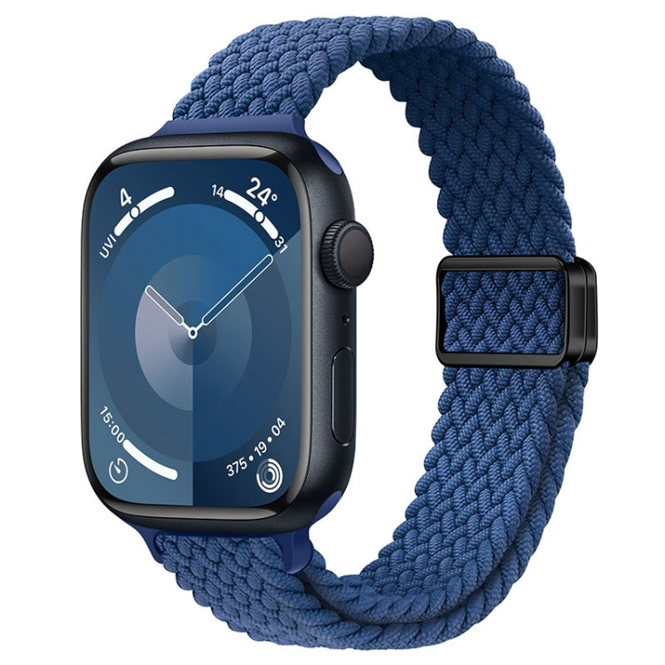 Dây Đồng Hồ Nylon Bện Khóa Nam Châm Mảnh, Dành Cho Apple Watch Series 9 41mm, Dành Cho Apple Watch Ultra 49mm