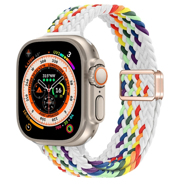 Dây Đồng Hồ Nylon Bện Khóa Nam Châm Mảnh, Dành Cho Apple Watch Series 9 41mm, Dành Cho Apple Watch Ultra 49mm