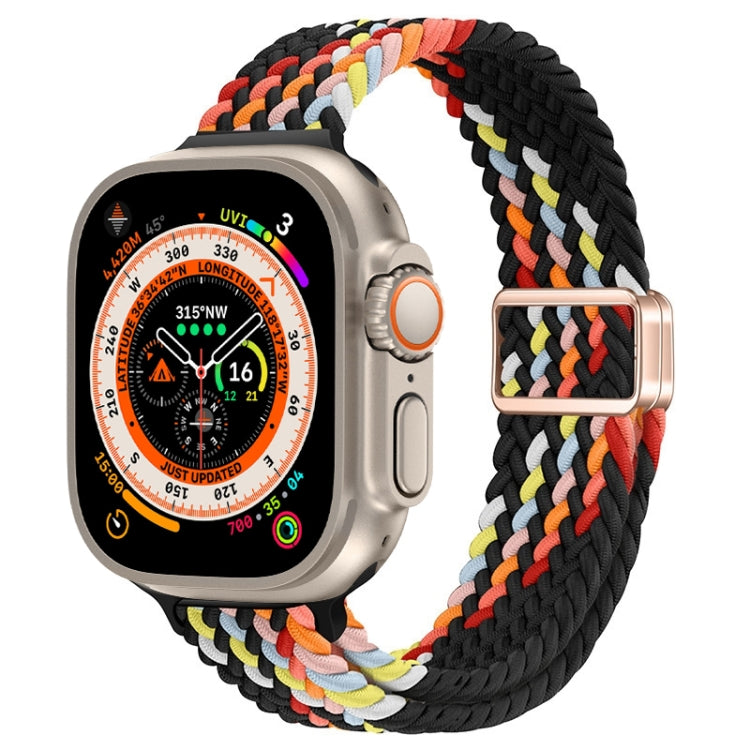 Dây Đồng Hồ Nylon Bện Khóa Nam Châm Mảnh, Dành Cho Apple Watch Series 9 41mm, Dành Cho Apple Watch Ultra 49mm