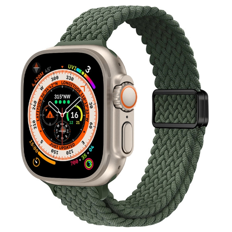 Dây Đồng Hồ Nylon Bện Khóa Nam Châm Mảnh, Dành Cho Apple Watch Series 9 41mm, Dành Cho Apple Watch Ultra 49mm