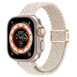 Dây Đồng Hồ Nylon Bện Khóa Nam Châm Mảnh, Dành Cho Apple Watch Series 9 41mm, Dành Cho Apple Watch Ultra 49mm