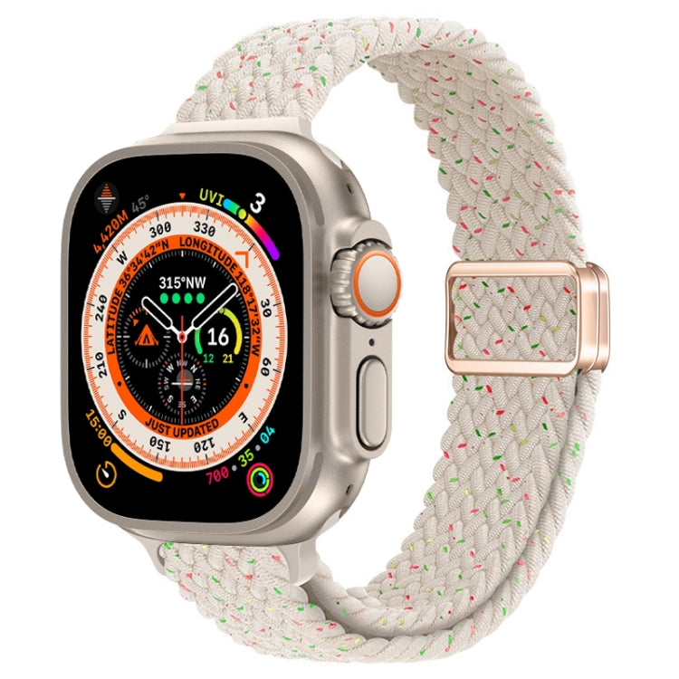 Dây Đồng Hồ Nylon Bện Khóa Nam Châm Mảnh, Dành Cho Apple Watch Series 9 41mm, Dành Cho Apple Watch Ultra 49mm