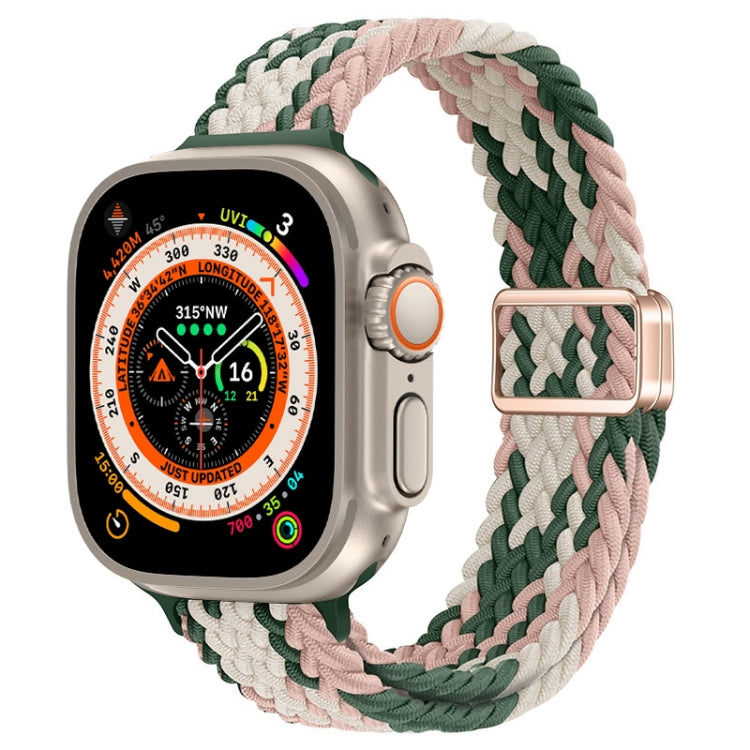 Dây Đồng Hồ Nylon Bện Khóa Nam Châm Mảnh, Dành Cho Apple Watch Series 9 41mm, Dành Cho Apple Watch Ultra 49mm