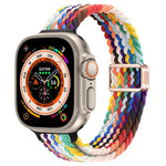 Dây Đồng Hồ Nylon Bện Khóa Nam Châm Mảnh, Dành Cho Apple Watch Series 9 41mm, Dành Cho Apple Watch Ultra 49mm