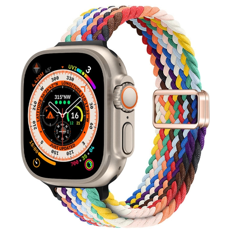 Dây Đồng Hồ Nylon Bện Khóa Nam Châm Mảnh, Dành Cho Apple Watch Series 9 41mm, Dành Cho Apple Watch Ultra 49mm