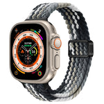 Dây Đồng Hồ Nylon Bện Khóa Nam Châm Mảnh, Dành Cho Apple Watch Series 9 41mm, Dành Cho Apple Watch Ultra 49mm
