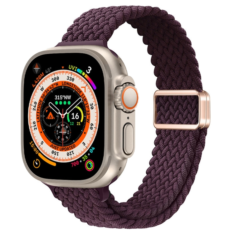 Dây Đồng Hồ Nylon Bện Khóa Nam Châm Mảnh, Dành Cho Apple Watch Series 9 41mm, Dành Cho Apple Watch Ultra 49mm