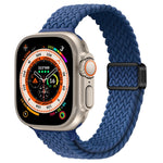 Dây Đồng Hồ Nylon Bện Khóa Nam Châm Mảnh, Dành Cho Apple Watch Series 9 41mm, Dành Cho Apple Watch Ultra 49mm