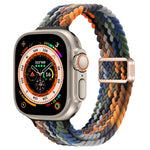 Dây Đồng Hồ Nylon Bện Khóa Nam Châm Mảnh, Dành Cho Apple Watch Series 9 41mm, Dành Cho Apple Watch Ultra 49mm