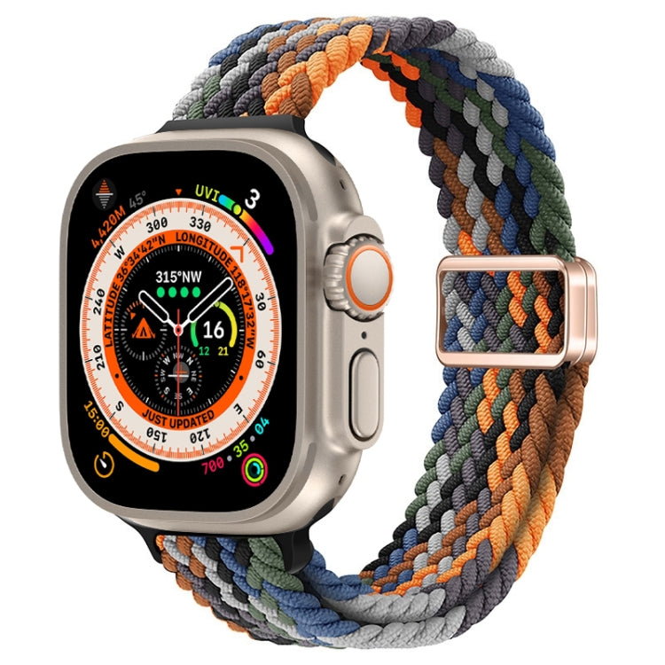 Dây Đồng Hồ Nylon Bện Khóa Nam Châm Mảnh, Dành Cho Apple Watch Series 9 41mm, Dành Cho Apple Watch Ultra 49mm
