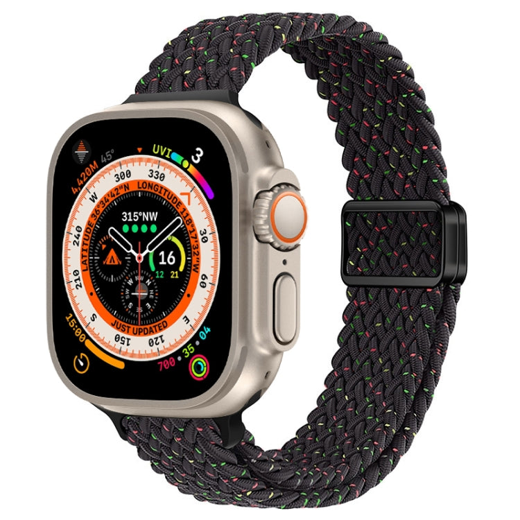 Dây Đồng Hồ Nylon Bện Khóa Nam Châm Mảnh, Dành Cho Apple Watch Series 9 41mm, Dành Cho Apple Watch Ultra 49mm