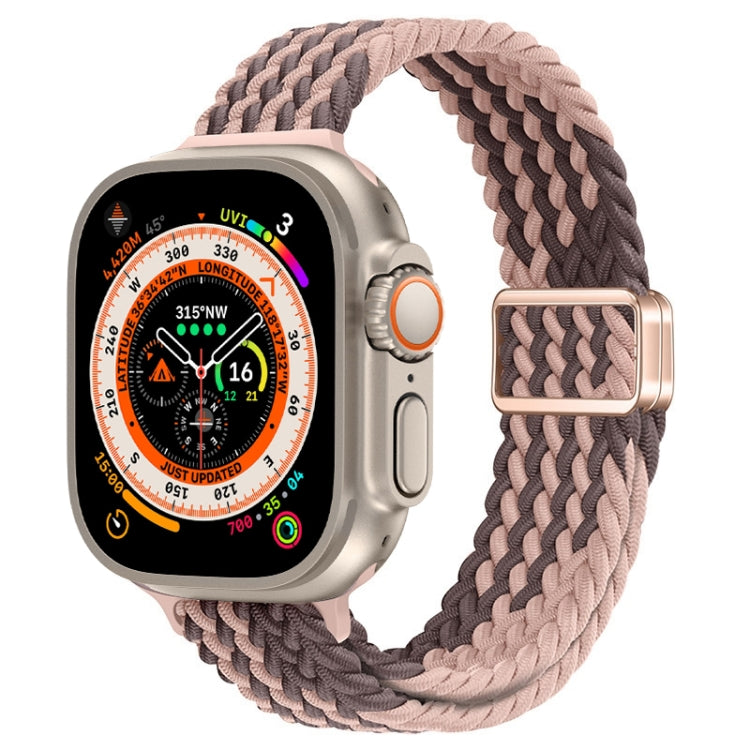 Dây Đồng Hồ Nylon Bện Khóa Nam Châm Mảnh, Dành Cho Apple Watch Series 9 41mm, Dành Cho Apple Watch Ultra 49mm