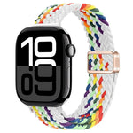 Dây đồng hồ nylon bện khóa nam châm mảnh, Dành cho Apple Watch Series 10 46mm, Dành cho Apple Watch Series 10 42mm