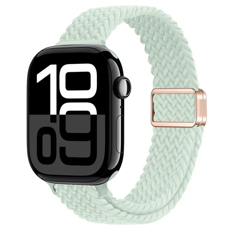 Dây đồng hồ nylon bện khóa nam châm mảnh, Dành cho Apple Watch Series 10 46mm, Dành cho Apple Watch Series 10 42mm