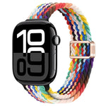 Dây đồng hồ nylon bện khóa nam châm mảnh, Dành cho Apple Watch Series 10 46mm, Dành cho Apple Watch Series 10 42mm