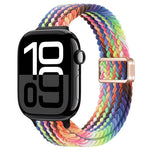 Dây đồng hồ nylon bện khóa nam châm mảnh, Dành cho Apple Watch Series 10 46mm, Dành cho Apple Watch Series 10 42mm