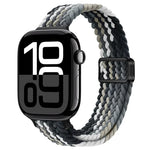 Dây đồng hồ nylon bện khóa nam châm mảnh, Dành cho Apple Watch Series 10 46mm, Dành cho Apple Watch Series 10 42mm