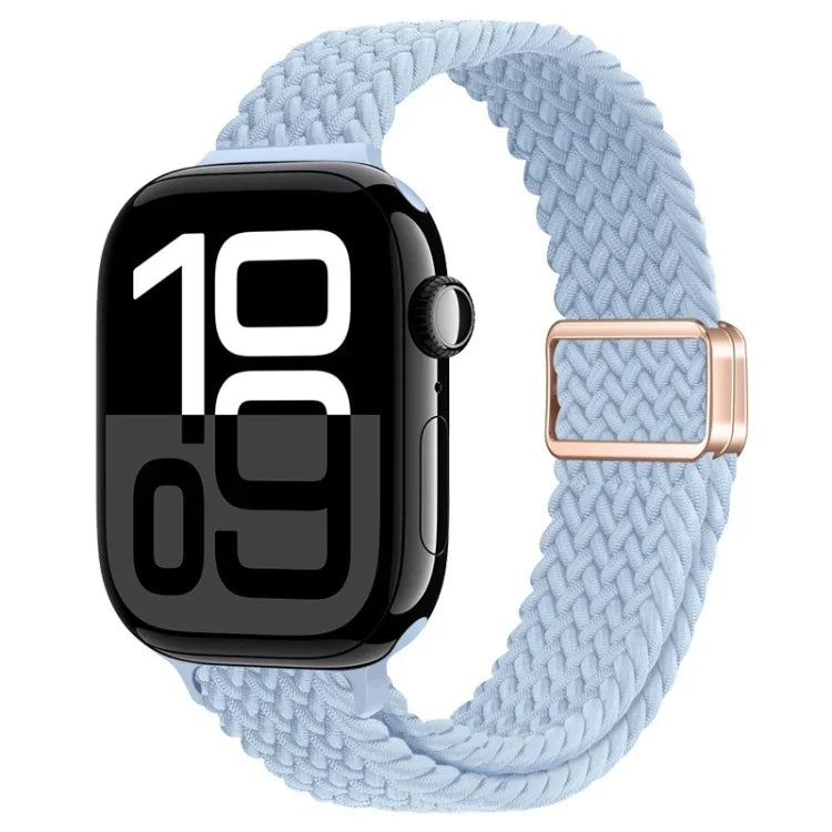 Dây đồng hồ nylon bện khóa nam châm mảnh, Dành cho Apple Watch Series 10 46mm, Dành cho Apple Watch Series 10 42mm