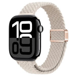 Dây đồng hồ nylon bện khóa nam châm mảnh, Dành cho Apple Watch Series 10 46mm, Dành cho Apple Watch Series 10 42mm