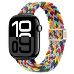 Dây đồng hồ nylon bện khóa nam châm mảnh, Dành cho Apple Watch Series 10 46mm, Dành cho Apple Watch Series 10 42mm