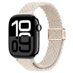 Dây đồng hồ nylon bện khóa nam châm mảnh, Dành cho Apple Watch Series 10 46mm, Dành cho Apple Watch Series 10 42mm