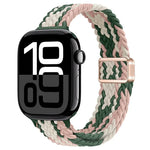 Dây đồng hồ nylon bện khóa nam châm mảnh, Dành cho Apple Watch Series 10 46mm, Dành cho Apple Watch Series 10 42mm