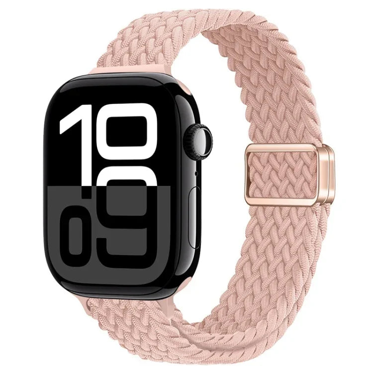 Dây đồng hồ nylon bện khóa nam châm mảnh, Dành cho Apple Watch Series 10 46mm, Dành cho Apple Watch Series 10 42mm