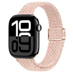 Dây đồng hồ nylon bện khóa nam châm mảnh, Dành cho Apple Watch Series 10 46mm, Dành cho Apple Watch Series 10 42mm