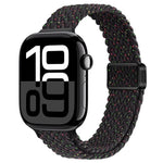 Dây đồng hồ nylon bện khóa nam châm mảnh, Dành cho Apple Watch Series 10 46mm, Dành cho Apple Watch Series 10 42mm