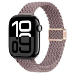 Dây đồng hồ nylon bện khóa nam châm mảnh, Dành cho Apple Watch Series 10 46mm, Dành cho Apple Watch Series 10 42mm