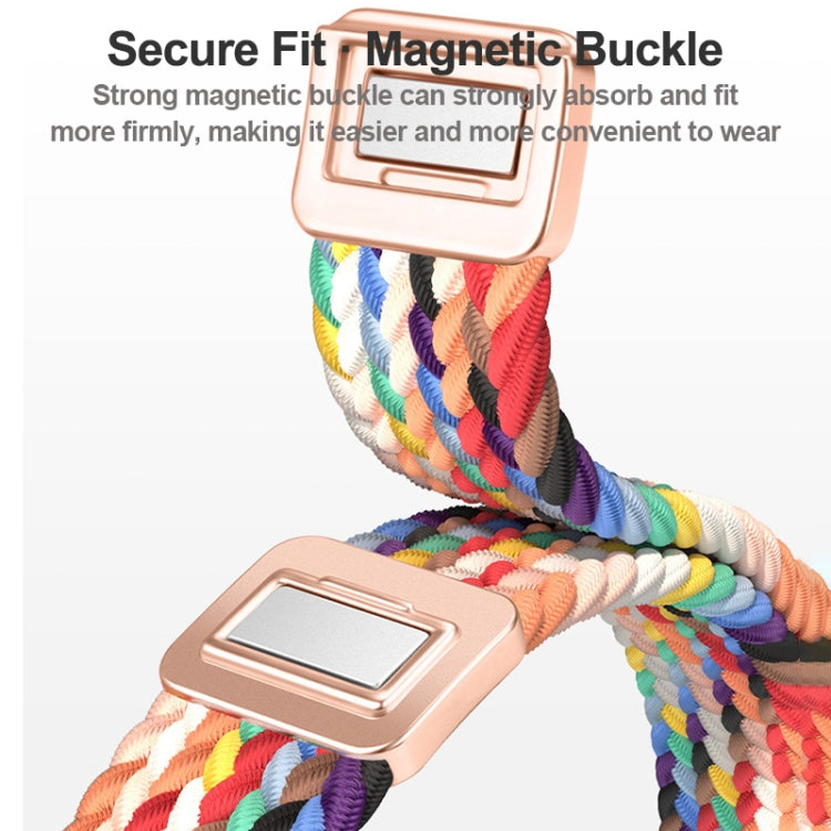 Dây Đồng Hồ Nylon Bện Khóa Nam Châm Mảnh, Dành Cho Apple Watch Series 9 41mm, Dành Cho Apple Watch Ultra 49mm