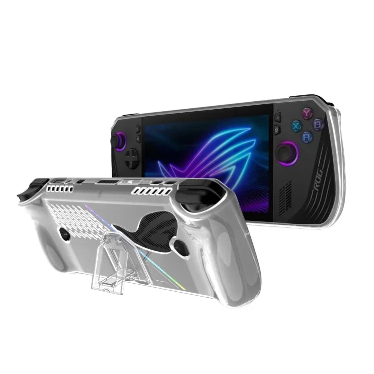 Ốp bảo vệ trong suốt TPU có giá đỡ, dành cho ASUS ROG Ally X