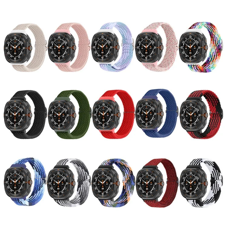 Dây đồng hồ nylon bện khóa trượt, Dành cho Samsung Galaxy Watch Ultra 47mm / Ultra 2025