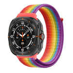 Dây đồng hồ vòng nylon kết nối nhựa, Dành cho Samsung Galaxy Watch Ultra 47mm / Ultra 2025