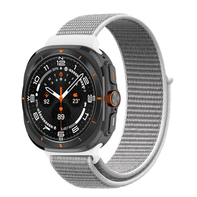 Dây đồng hồ vòng nylon kết nối nhựa, Dành cho Samsung Galaxy Watch Ultra 47mm / Ultra 2025