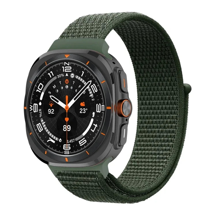 Dây đồng hồ vòng nylon kết nối nhựa, Dành cho Samsung Galaxy Watch Ultra 47mm / Ultra 2025