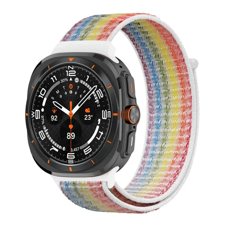 Dây đồng hồ vòng nylon kết nối nhựa, Dành cho Samsung Galaxy Watch Ultra 47mm / Ultra 2025