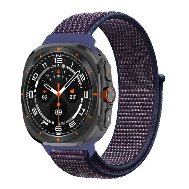Dây đồng hồ vòng nylon kết nối nhựa, Dành cho Samsung Galaxy Watch Ultra 47mm / Ultra 2025