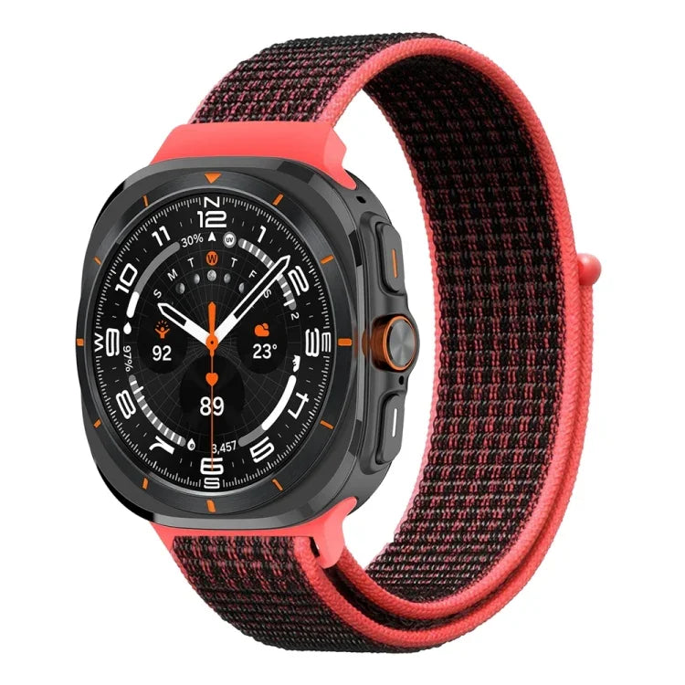 Dây đồng hồ vòng nylon kết nối nhựa, Dành cho Samsung Galaxy Watch Ultra 47mm / Ultra 2025