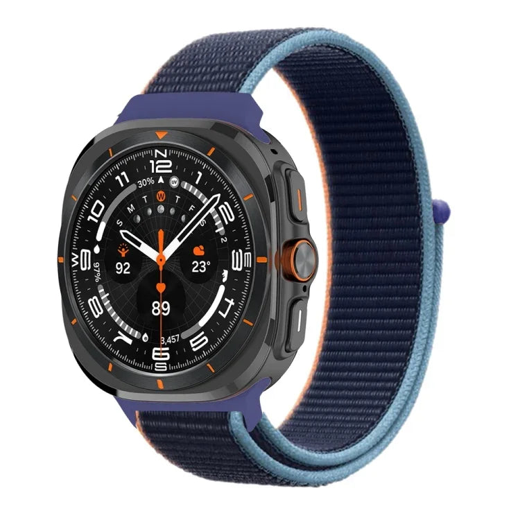 Dây đồng hồ vòng nylon kết nối nhựa, Dành cho Samsung Galaxy Watch Ultra 47mm / Ultra 2025