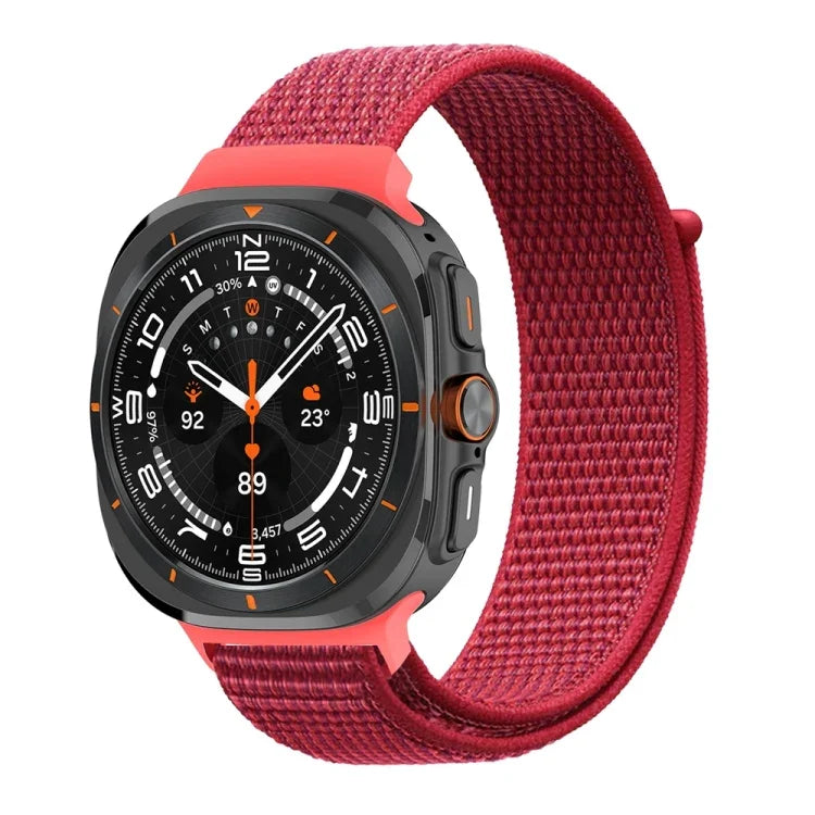 Dây đồng hồ vòng nylon kết nối nhựa, Dành cho Samsung Galaxy Watch Ultra 47mm / Ultra 2025